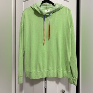 Sundry $110 lime green hoodie sz 2 medium